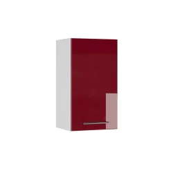 Vicco Armoire murale de salle de bain Rouge bordeaux Haute brillance 40x72cm* Armoire De Salle De Bains