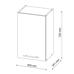 Vicco Armoire murale de salle de bain Rouge bordeaux Haute brillance 40x72cm* Armoire De Salle De Bains