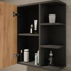 Vicco Armoire suspendue Anthracite 47.2x59.2cm* Armoire De Salle De Bains