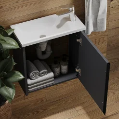 Vicco Ensemble de meubles de salle de bain Anthracite 2 parties* Lave-Mains