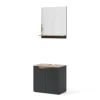 Vicco Ensemble de meubles de salle de bain Anthracite 2 pièces* Ensemble Meuble De Salle De Bains