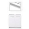 Vicco Ensemble de meubles de salle de bain Blanc 2 parties* Ensemble Meuble De Salle De Bains