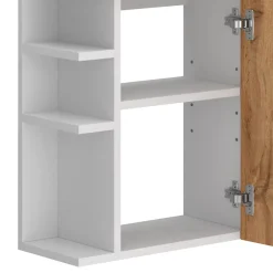 Vicco Ensemble de meubles de salle de bain Chêne de force doré 2 parties, avec lavabo* Lave-Mains