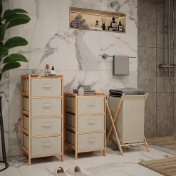 Vicco Ensemble de meubles de salle de bains Beige 3 pièces* Ensemble Meuble De Salle De Bains