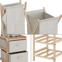 Vicco Ensemble de meubles de salle de bains Beige 3 pièces* Ensemble Meuble De Salle De Bains