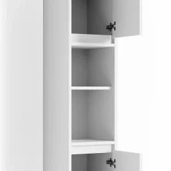 Vicco Meuble de rangement de salle de bain Blanc 30x190cm