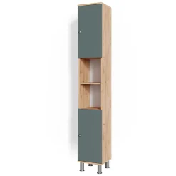 Vicco Meuble de rangement de salle de bain Chêne de force doré 30x190cm* Colonne De Salle De Bains