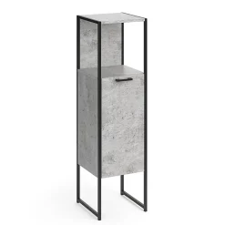Vicco Meuble de rangement de salle de bain Béton 33x120.4cm