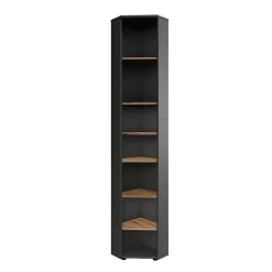 Vicco Meuble haut dangle Anthracite/Artisan 33x192cm 7 compartiments