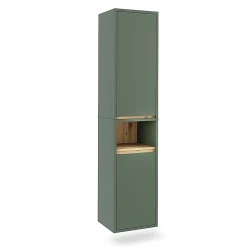 Vicco Meuble salle de bain Vert/Artisan 38x170cm avec 2 portes