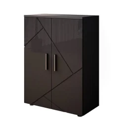 Vicco Meuble salle de bain Anthracite Haute brillance 60x81cm