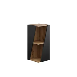 Vicco Meuble salle de bain Anthracite 31.6x70.5cm avec étagères ouvertes