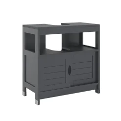 Vicco Meuble vasque simple Gris 60x60cm* Meuble Vasque