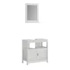 Vicco Meubles bain Blanc 2 pièces