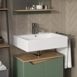 Vicco Meubles bain Vert/Artisan 2 pièces