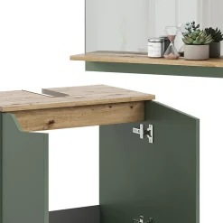 Vicco Meubles bain Vert/Artisan 2 pièces