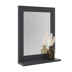 Vicco Miroir de salle de bain Gris 50x40cm