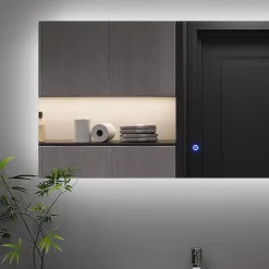 Vicco Miroir mural Verre 50x100cm avec rétro-éclairage* Armoire De Toilette