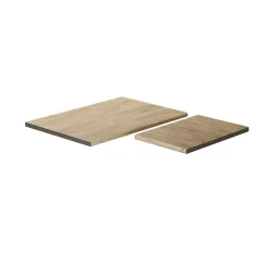 Vicco Plan de travail cuisine Chêne de force doré 114cm (convient pour armoire dangle 87x87)