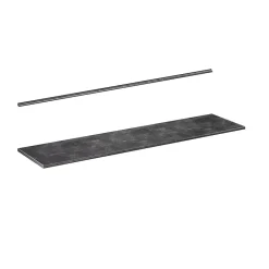 Vicco Plan de travail cuisine Anthracite 240cm* Plan De Travail Buanderie