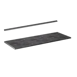 Vicco Plan de travail cuisine Anthracite 160cm* Plan De Travail Buanderie