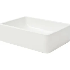 Vidaxl Lavabo Céramique Lave-Mains Vasque Evier pour Salle de Bain Toilette 142339* Lavabo