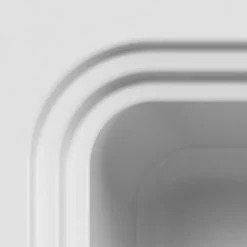 GoodHome Évier de cuisine 1 cuve et 1 égouttoir en composite de quartz blanc mat avec accessoires Romesco* Evier Et Robinet De Buanderie