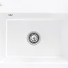 Villeroy & Boch Évier en céramique 1 cuve à encastrer Subway blanc mat