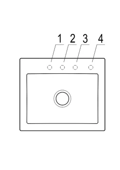 Villeroy & Boch Évier en céramique 1 cuve à encastrer Subway blanc mat