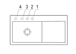 Villeroy & Boch Évier en céramique 1 cuve à gauche à encastrer Subway Style blanc mat* Evier Et Robinet De Buanderie