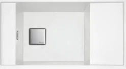 Franke Évier en fragranite blanc 1 bac à encastrer Frames
