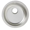 Cooke & Lewis Évier en inox finition nid d'abeille 1 bac à encastrer Hurston* Evier Et Robinet De Buanderie
