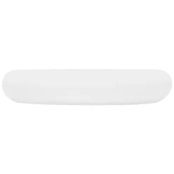 ECD Germany Évier lavabo vasque a poser ovale céramique lave-mains salle de bain 630x420 mm* Vasque À Poser
