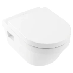 Villeroy & Boch Architectura, Combipack Cuvette suspendue à fond creux sans bride, avec abattant frein de chute* Wc Suspendu