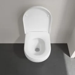 Villeroy & Boch Architectura, Combipack Cuvette suspendue à fond creux sans bride, avec abattant frein de chute* Wc Suspendu