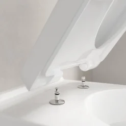 Villeroy & Boch Pack Bâti-support autoportant ViConnect + Plaque de commande noir mat + Cuvette suspendue O.Novo