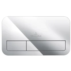 Villeroy & Boch ViConnect Plaque de déclenchement WC 200S, Chromé