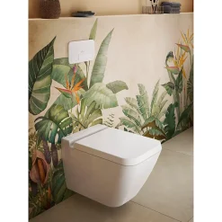 Villeroy & Boch ViConnect Plaque de déclenchement WC 200S, Chromé