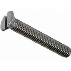Ultima Visser Fixer Coller Vis à métaux tête fraisée fendue 4.8 DIN 963 6X80 boîte de 200 GFD 515124* Urinoir