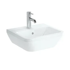 Vitra Integra Lavabo 45x40 cm avec trou pour robinetterie au milieu, Blanc (7047-003-0001)
