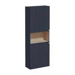 Vitra Meuble de salle de bain bas Root 55x155x25 cm bleu mat (ROOTN55TM)* Armoire De Salle De Bains