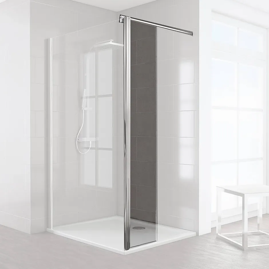 Volet additionnel pour paroi de douche fixe 8 mm* Paroi De Douche