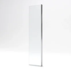 Aurlane Volet pivotant pour paroi de douche fixe - 40x200cm - Verre transparent 6mm - Profile Chromé