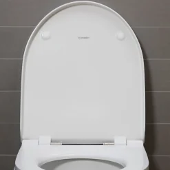 Duravit WC à poser No.1 avec abattant frein de chute + nettoyant