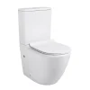 Ceramia WC à poser sans bride en céramique + abattant SoftClose + réservoir de chasse, alimentation par le bas, blanc (CEPX030RREXVPBI)