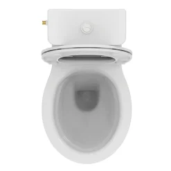 Ideal Standard WC à poser sans bride sortie horizontale TIRSO RimLS+ avec abattant frein de chute