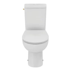 Ideal Standard WC à poser sans bride sortie horizontale TIRSO RimLS+ avec abattant frein de chute