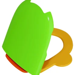 Vitra WC à poser sans bride Sento Kids Blanc + réservoir + abattant vert et jaune* Wc À Poser