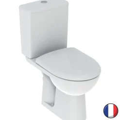 Geberit WC au sol sans bride SH Renova + abattant fermeture ralentie et déclipsable* Wc À Poser