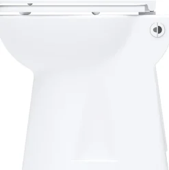 Nature Pro WC Broyeur Intégré - Broyeur WC avec WC à Poser Inclus - Sans Réservoir de Chasse - 42 x 37 x 47 cm - Made in France - Blanc